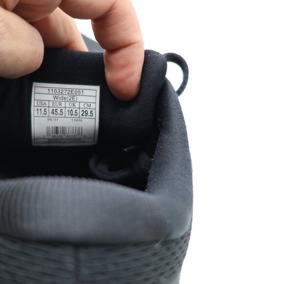 Brooks Beast 20 Black Gray Running Shoes Men's US Size 11.5 Wide 2E 1103272E051 - Picture 3 of 9